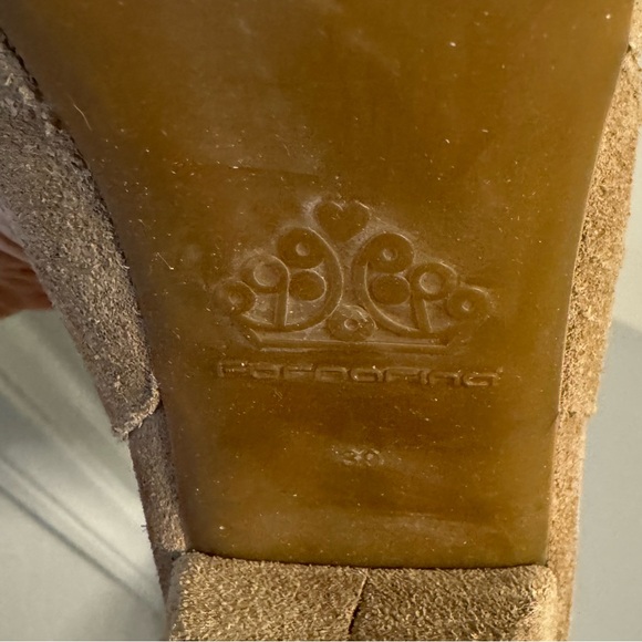 Fornarina taupe genuine suede boots 2000s vintage size 39 slouch style - Picture 13 of 16